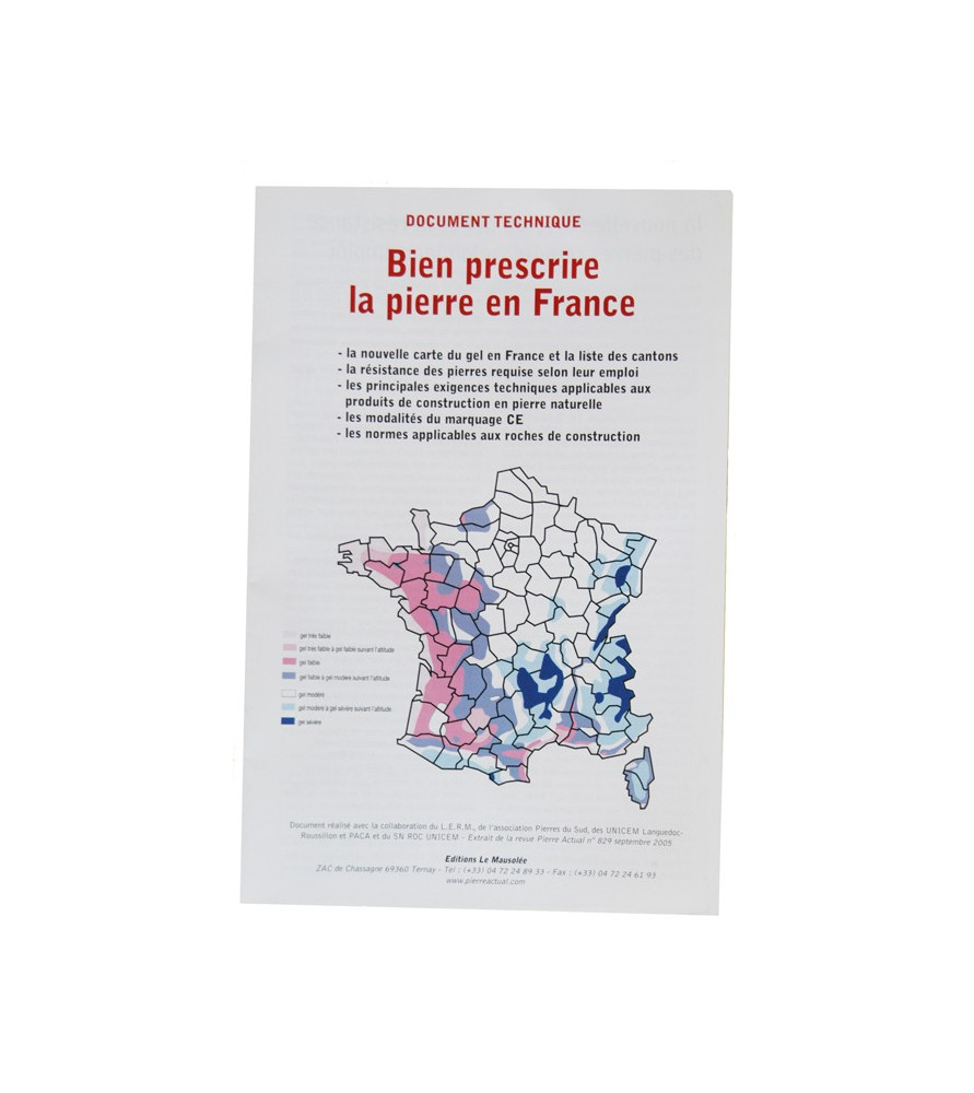 Bien Prescrire la pierre en France
